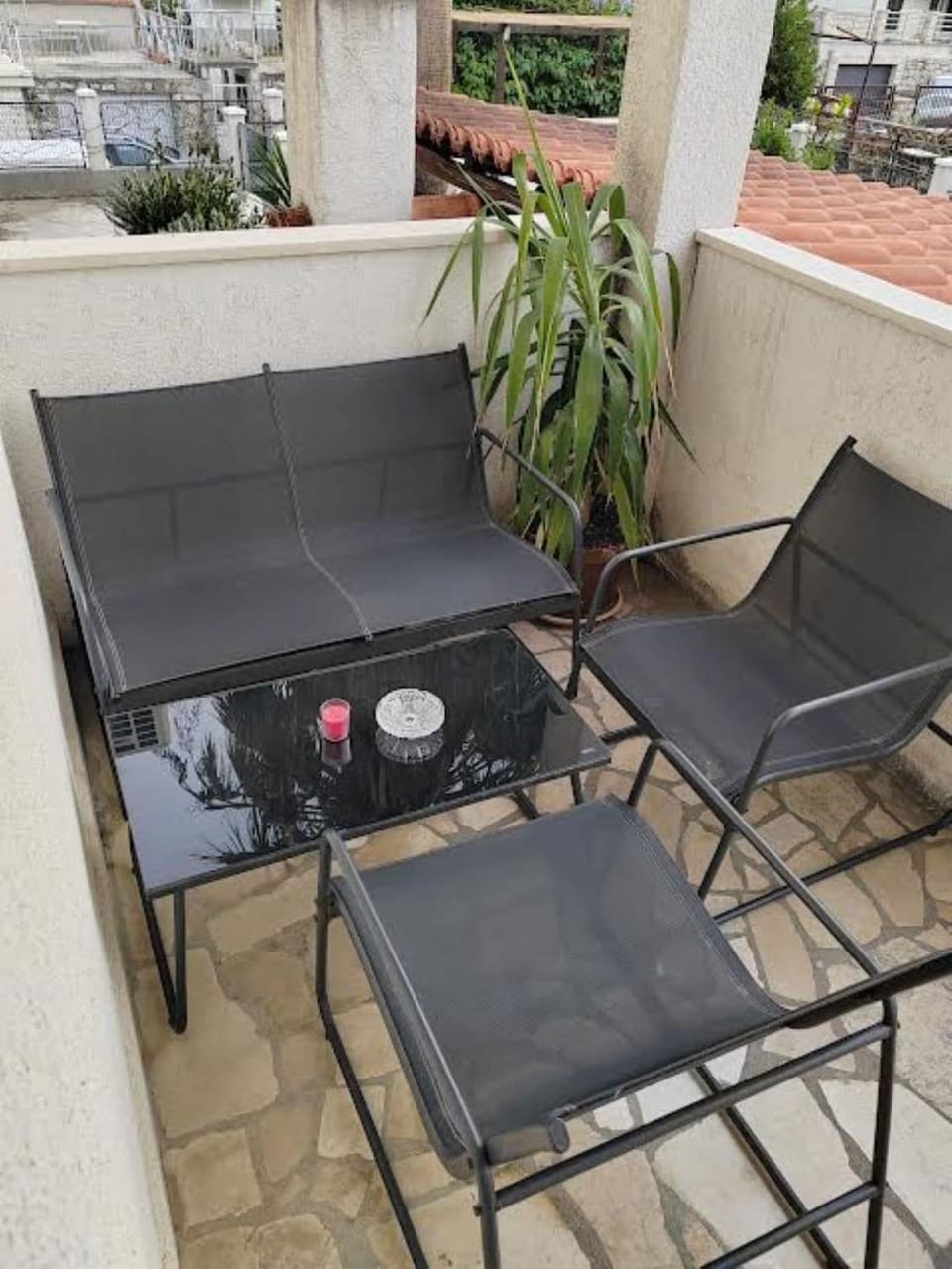 Day, Balcony/Terrace, Seating area
