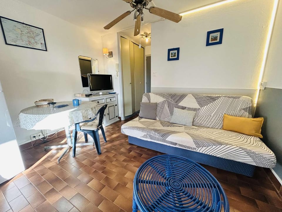 Appt Studio 4 couchages CAP D 'AGDE CT150 D108 Apartment in Agde