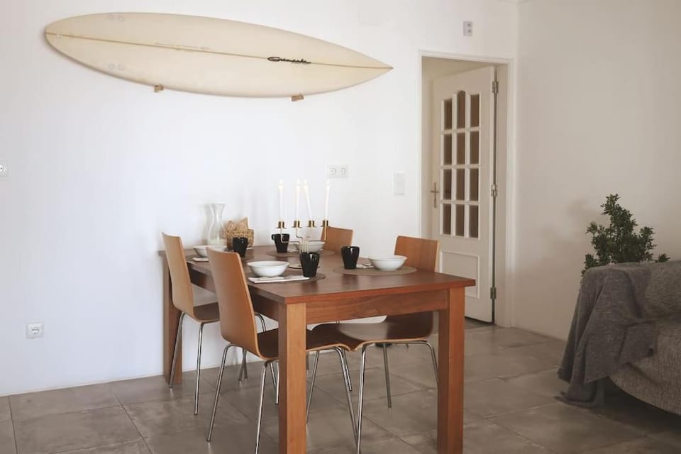 Ocean Front Terrace House in Ericeira