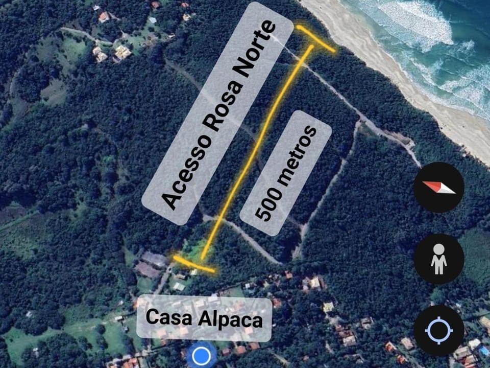Casa Alpaca Perto da Praia e do Centro do Rosa Norte House in Imbituba