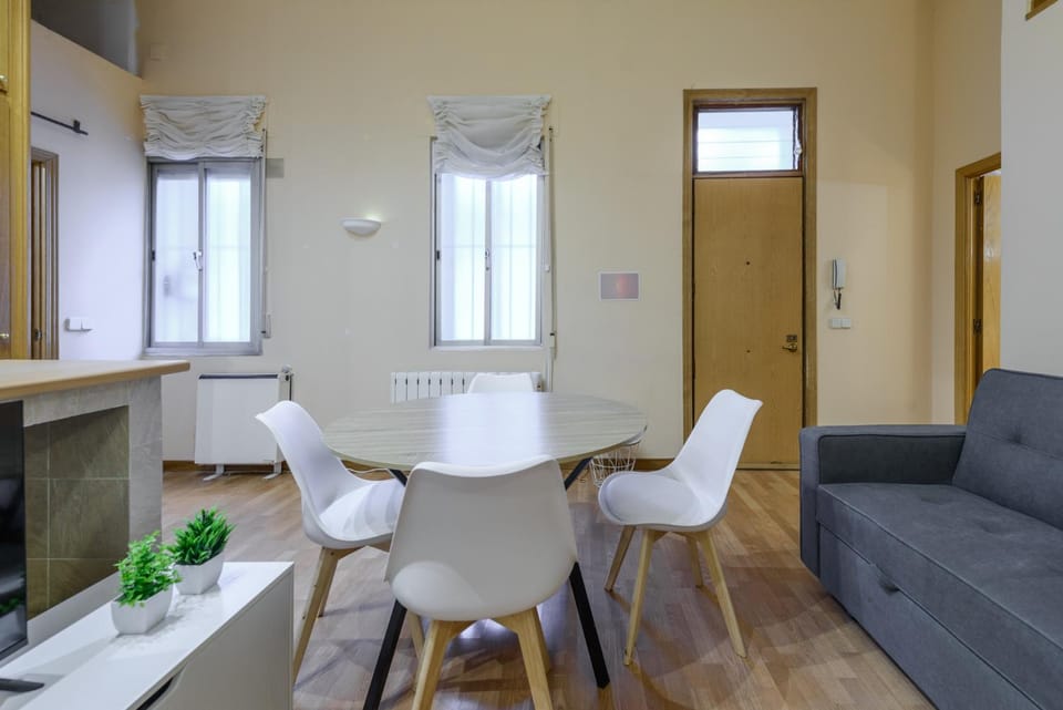 Living room, Seating area, Dining area