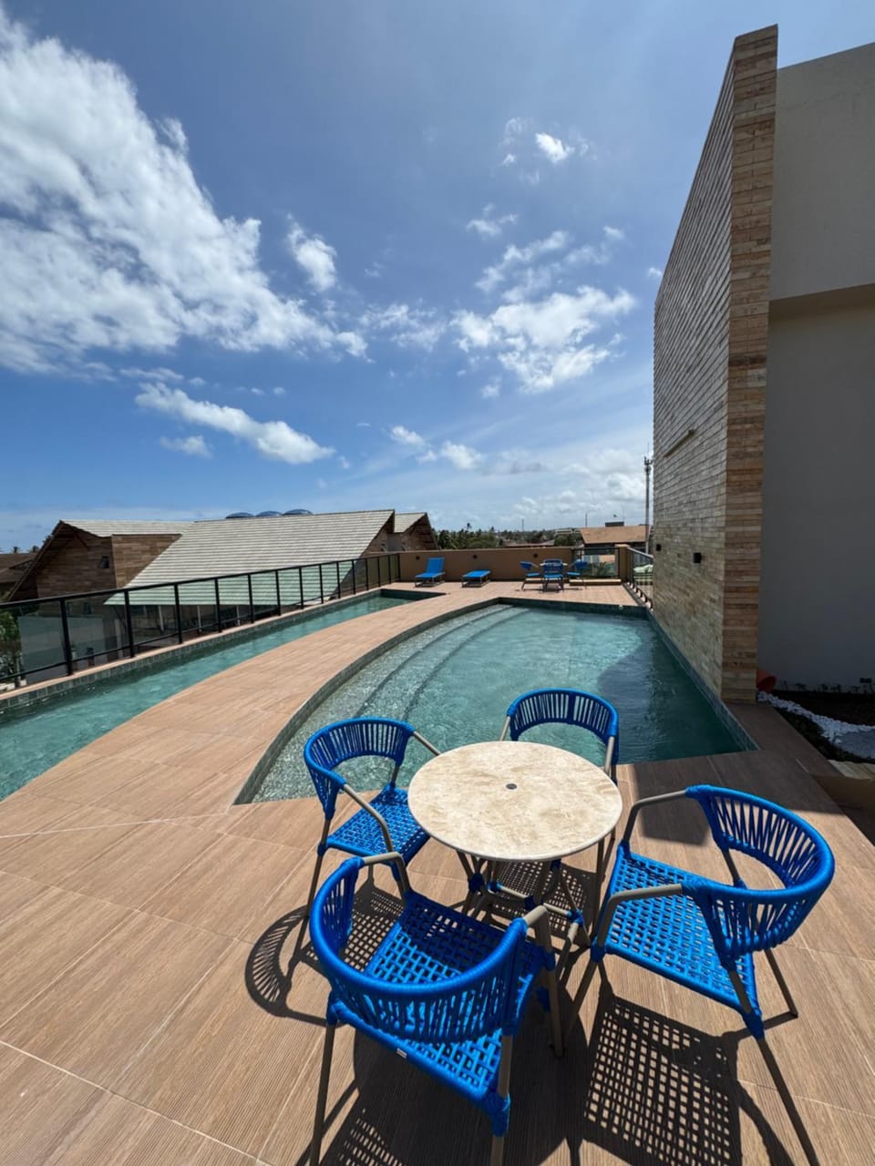 Day, Natural landscape, Balcony/Terrace, Pool view, Swimming pool, sunbed
