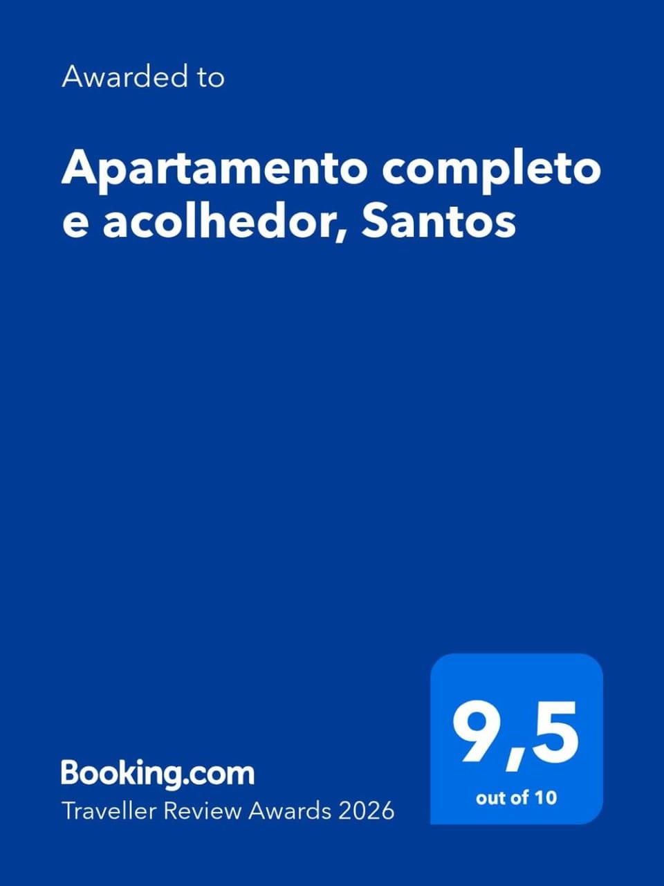 Apartamento completo e acolhedor, Santos Apartment in Santos