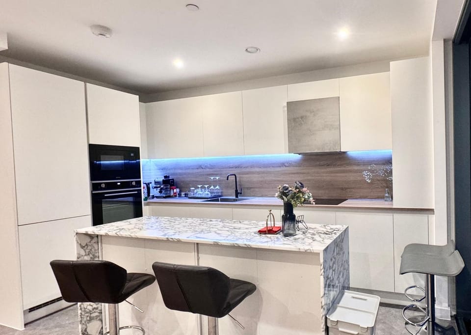 伦敦市中心两卧室整套高层高层河景公寓 Apartment in London