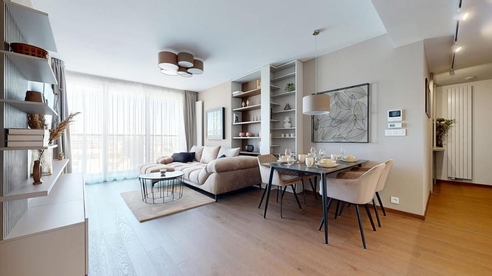 Living room, Seating area, Dining area