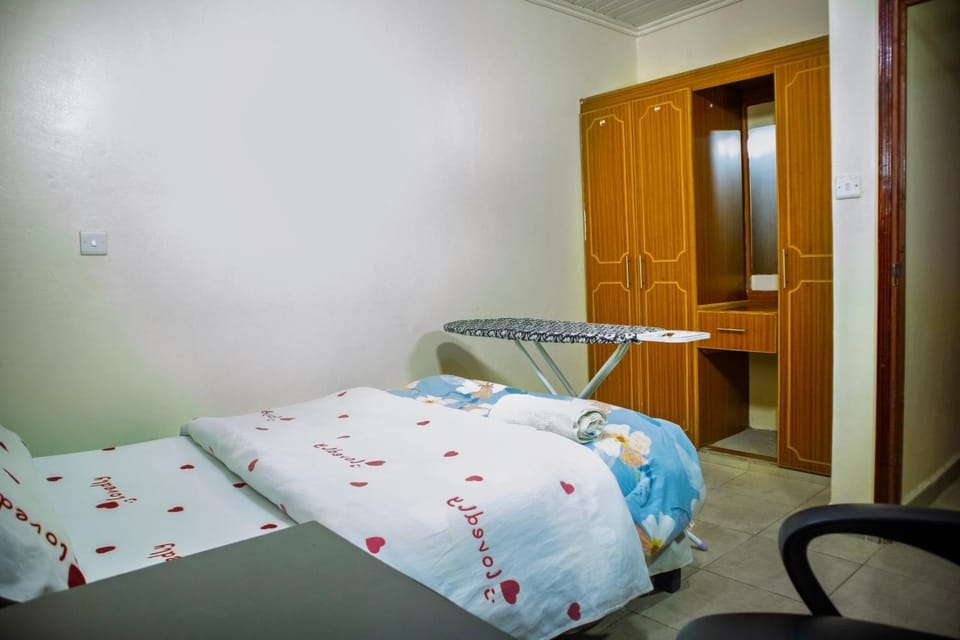 Bed, Bedroom, wardrobe
