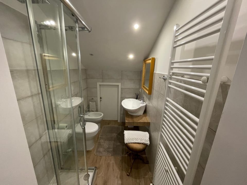 Shower, Toilet, Bathroom, bidet, towels