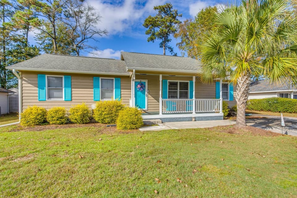 3 Mi to Ocean: Home w/ Deck in Little River! House in Little River