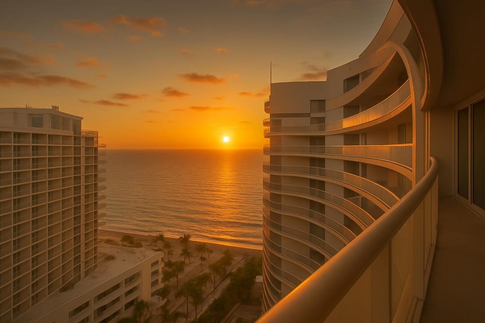 Balcony/Terrace, Sea view, Sunrise