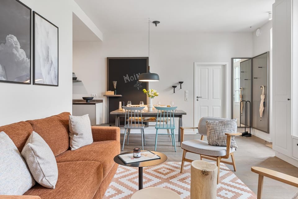Alte Schule Westerhever Kating Apartment in Nordfriesland