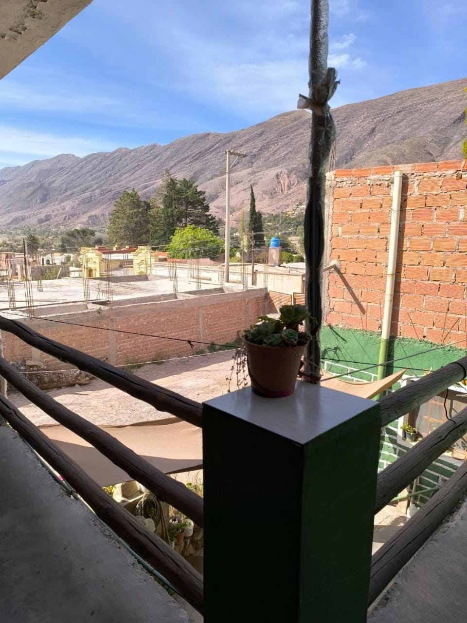 Day, Natural landscape, View (from property/room), Balcony/Terrace, Mountain view