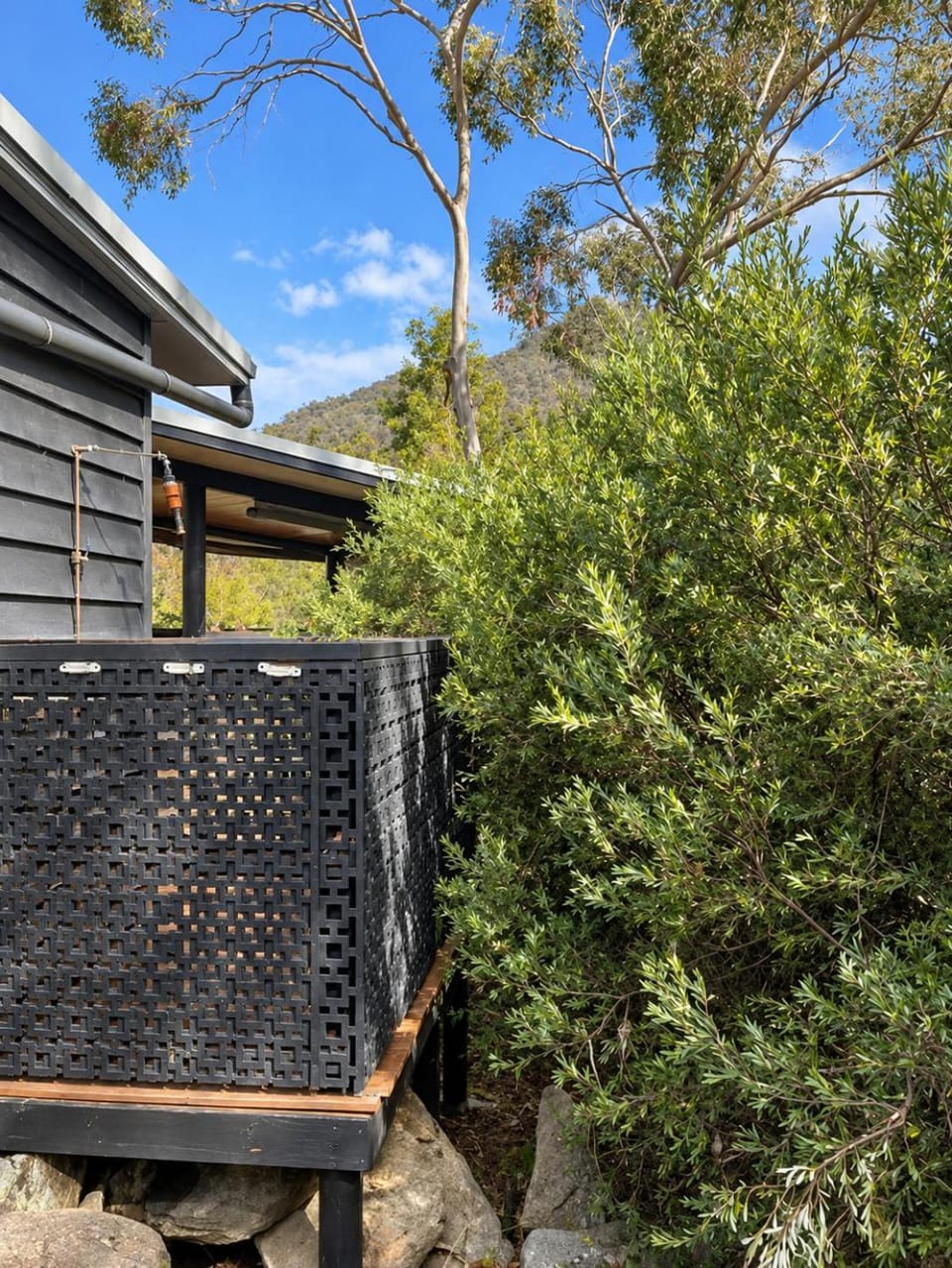 Property building, Garden view