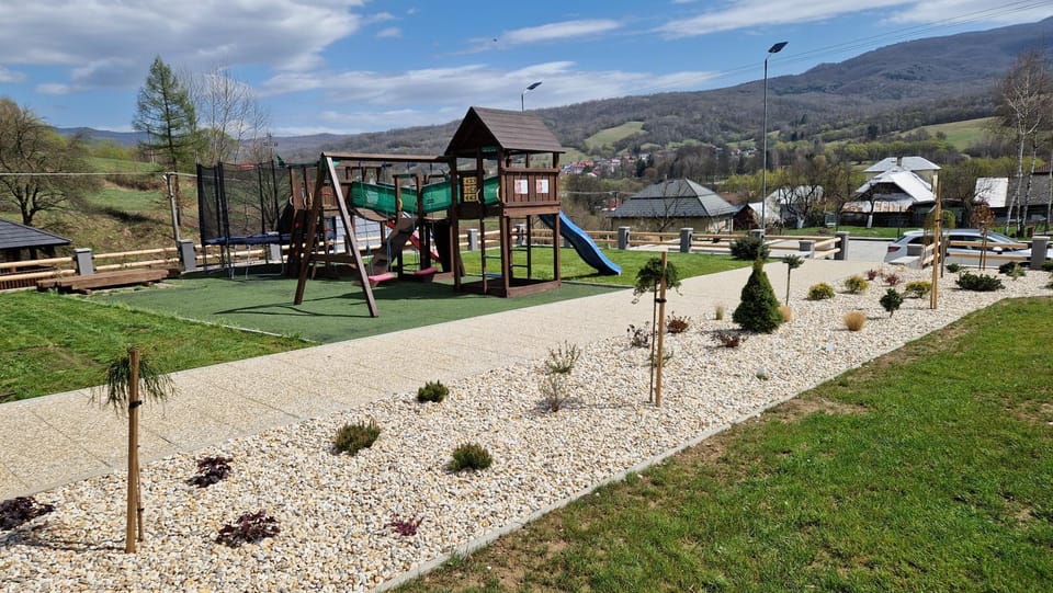 Children play ground, Garden view