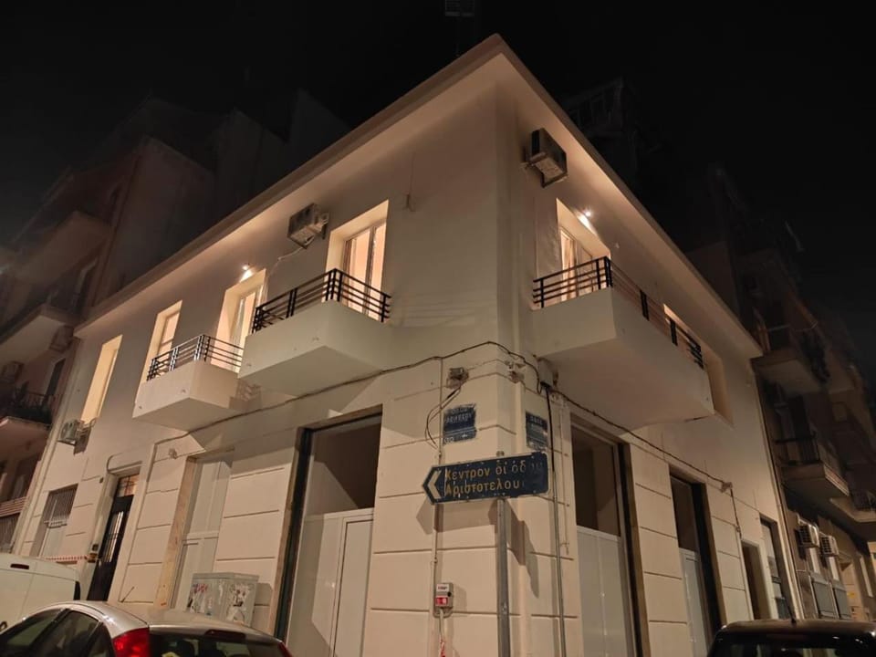 Property building, Night, Neighbourhood