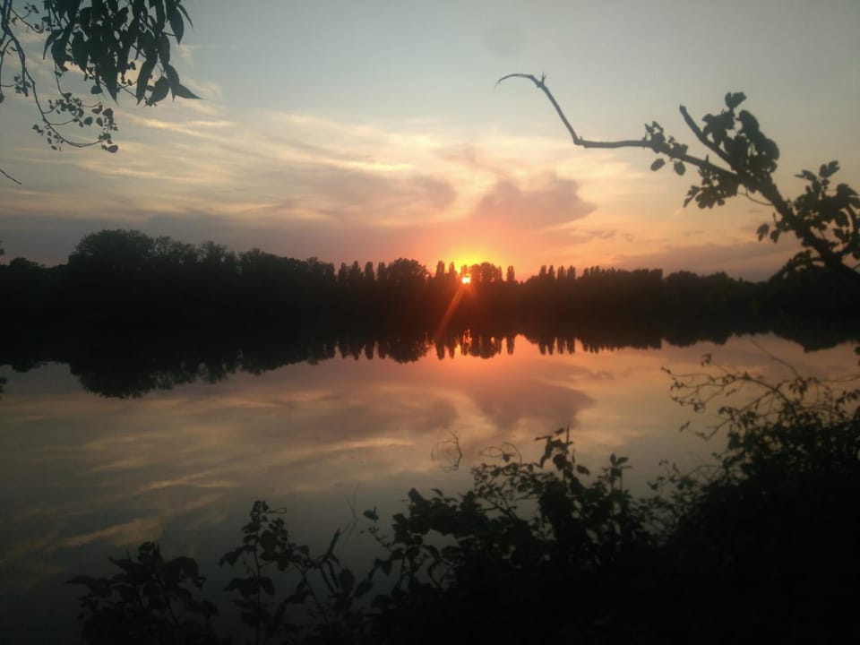 Natural landscape, Sunset