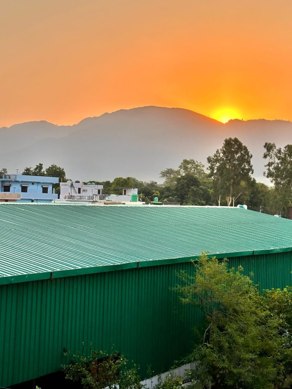 Natural landscape, Mountain view, Sunrise