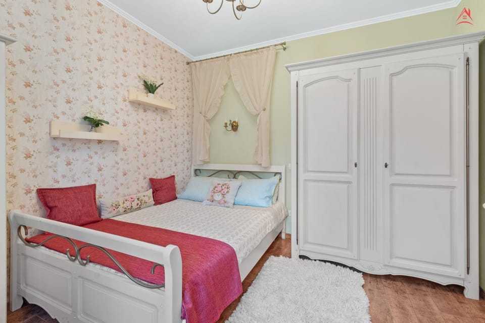 Bed, Photo of the whole room, Bedroom, wardrobe