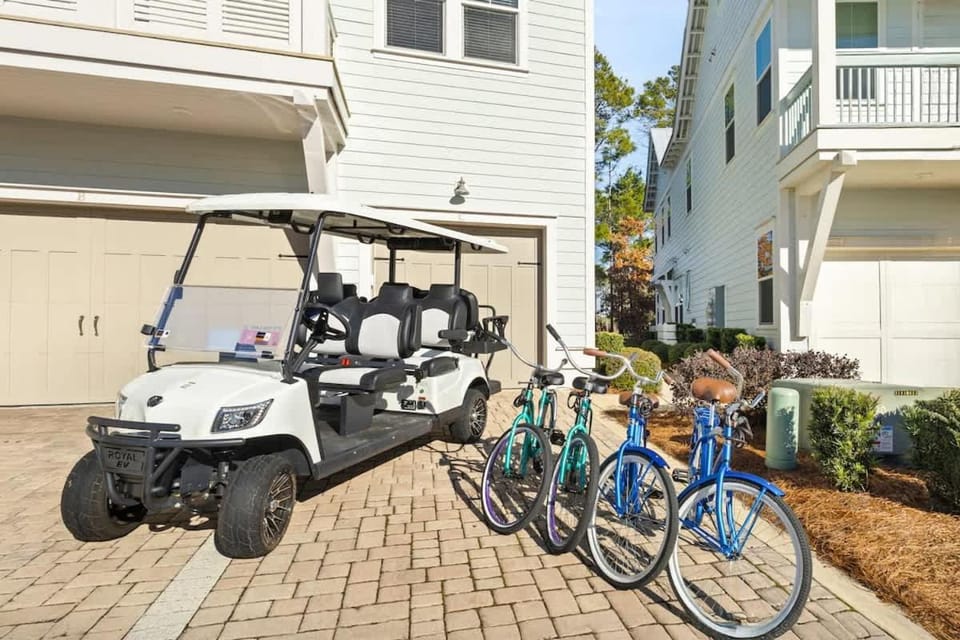 Le Chalet 30A by Stay on 30a- Pool, Bikes, Golf Cart House in South Walton County