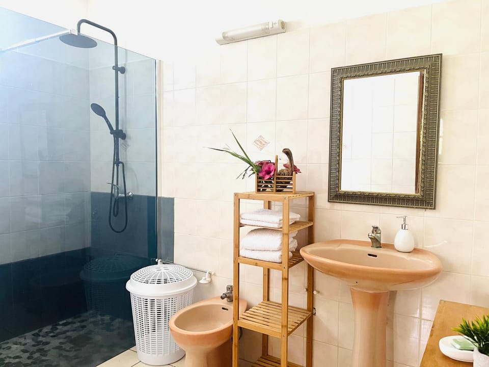 Shower, Toilet, Bathroom, bidet, towels