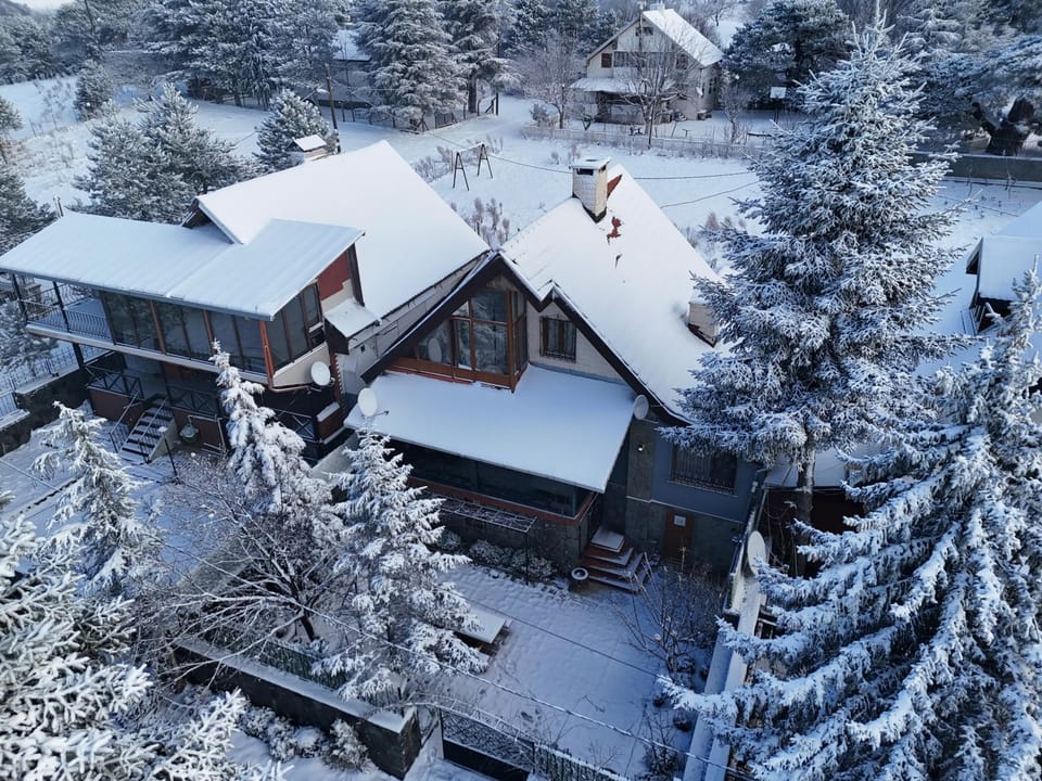 Property building, Day, Bird's eye view, Winter