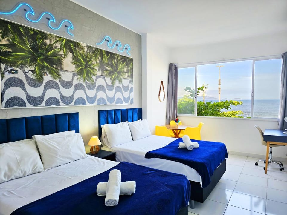 Luxo com vista total para o Mar de Copacabana 401 Apartment in Rio de Janeiro