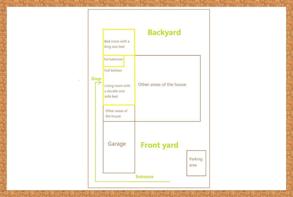 Close to YVR King Sized Private Entrance Suite Apartment in Richmond