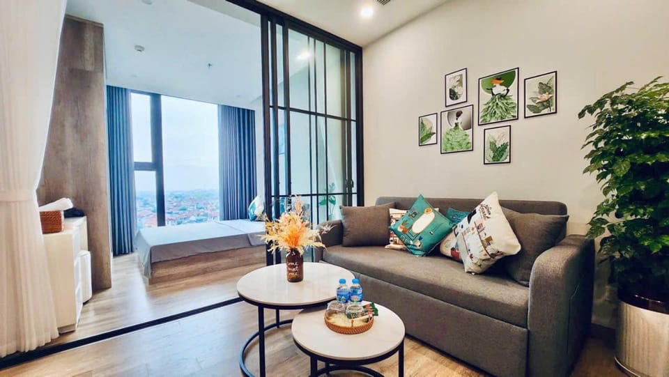 Ecopark Homestay - Căn hộ studio, 1 ngủ, 2 ngủ, 3 ngủ - Bể bơi, phòng gym, tắm khoáng Onsen Apartment in Laos