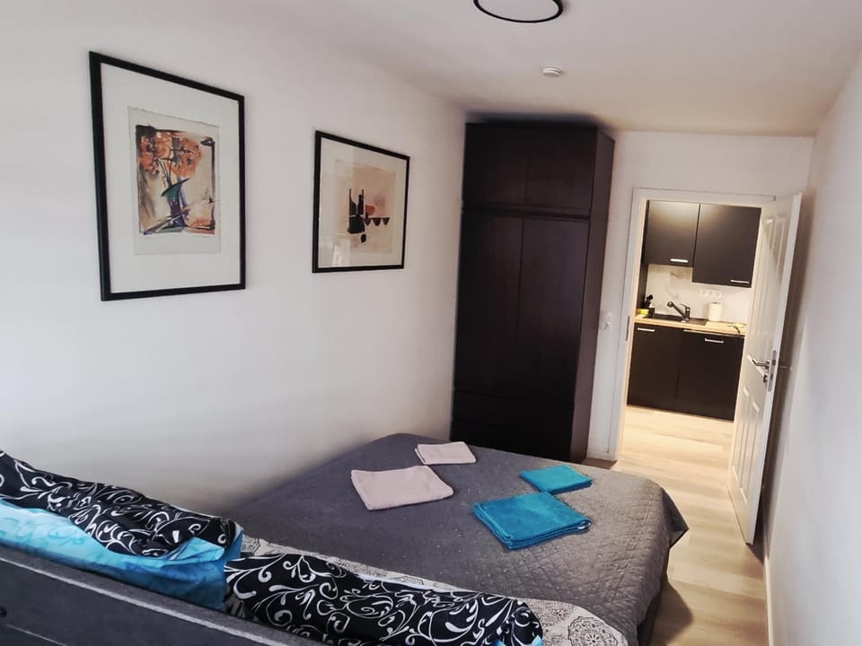 Bed, Kitchen or kitchenette, Photo of the whole room, Bedroom, towels