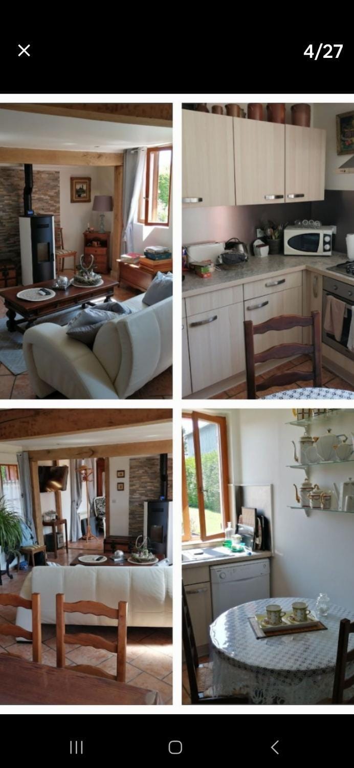 La p'etit maison rose House in Normandy