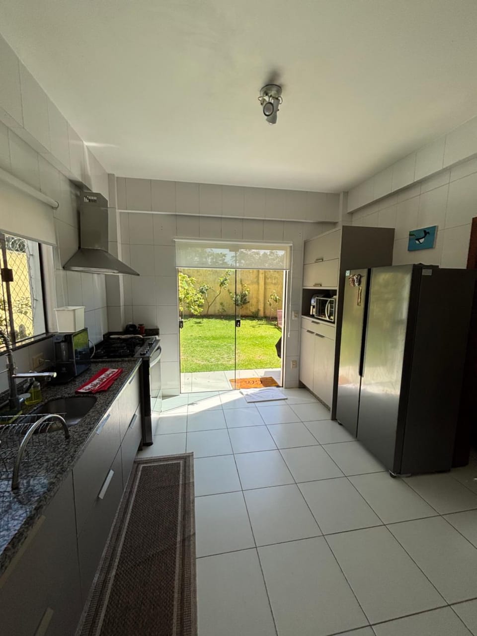 Kitchen or kitchenette, oven, stove