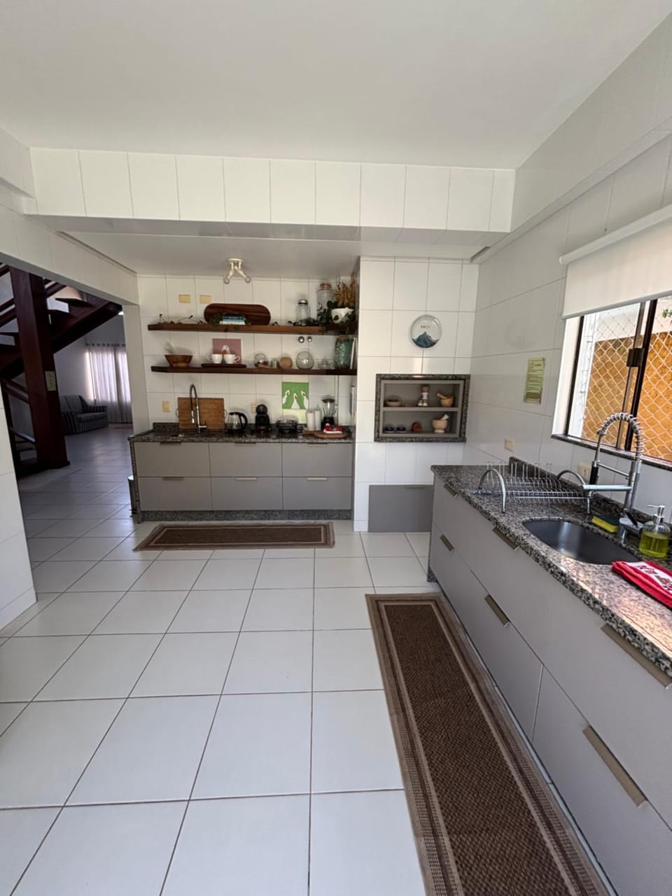 Kitchen or kitchenette, oven, stove