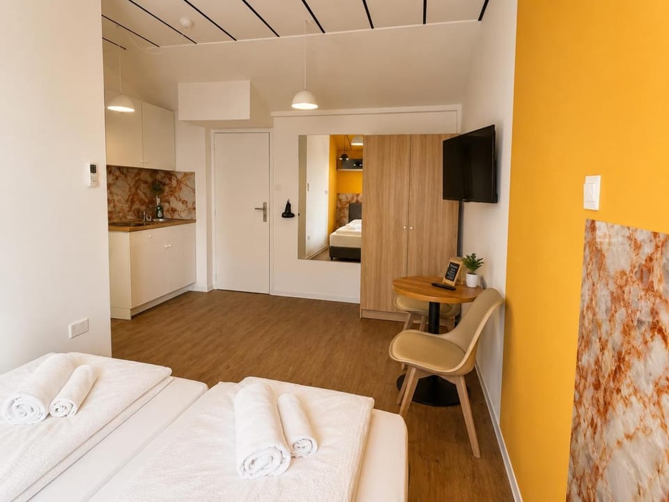 Modern Studio 11 private Kitchenette and Bathroom Apartment in Limassol City