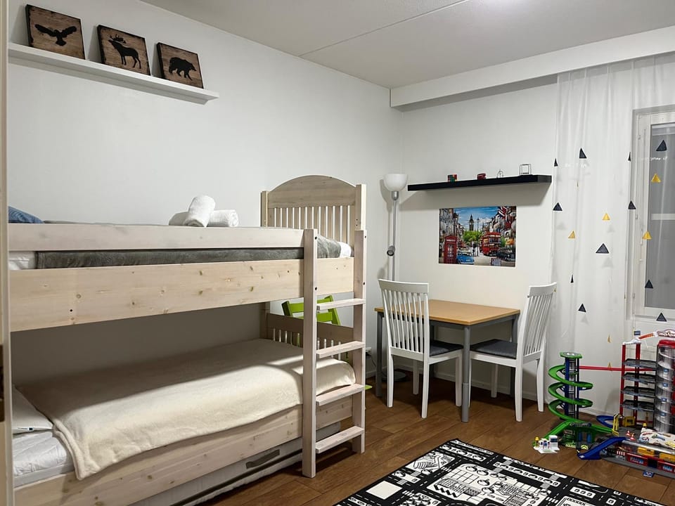 Bedroom, children, bunk bed