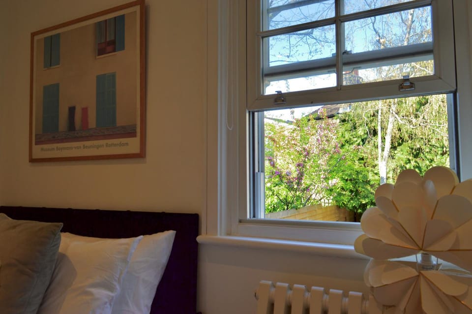 Bed, Garden, Garden view