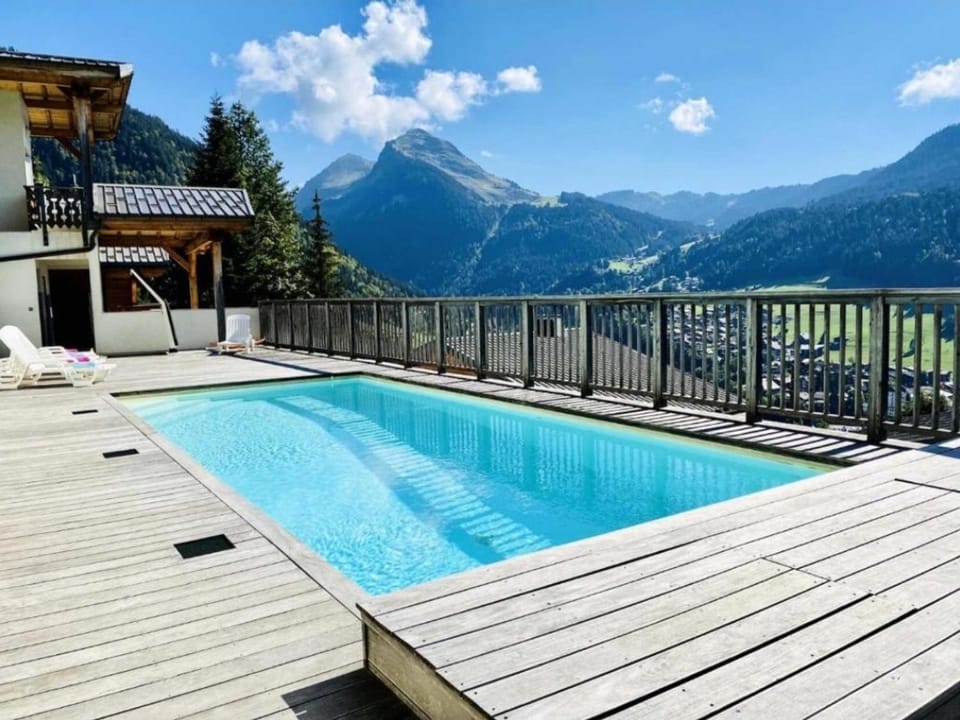 Appartement 4 pièces à Morzine avec parking, piscine l'été - FR-1-754-91 Apartment in Montriond