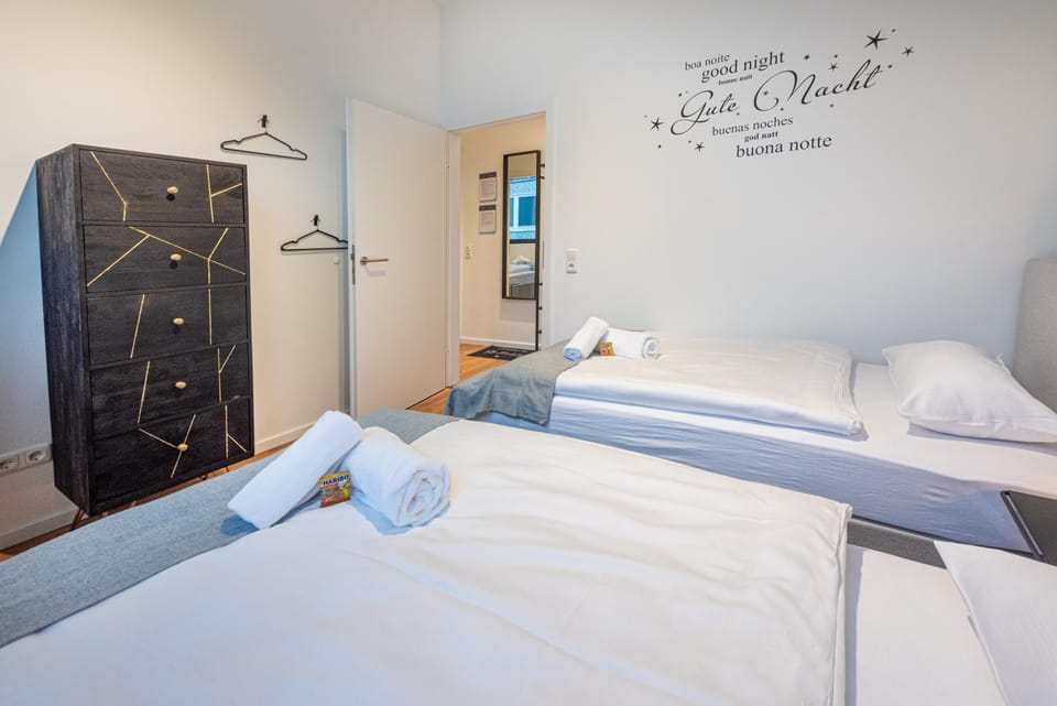 Bed, Photo of the whole room, Bedroom, flat iron, furniture, heating, internet, internet, towels, wardrobe