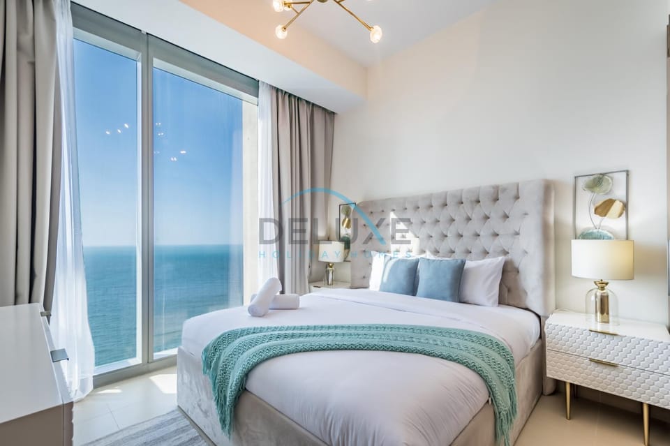 Bed, Photo of the whole room, Bedroom, Sea view