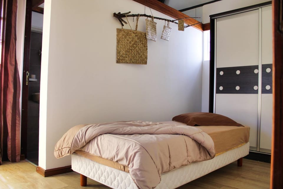 Bed, Bathroom, Bedroom