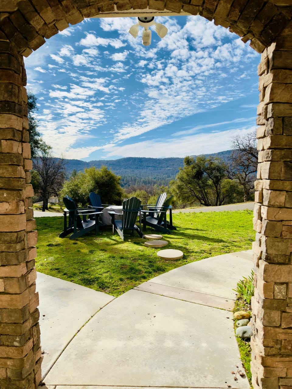 Garden, Garden view, Mountain view