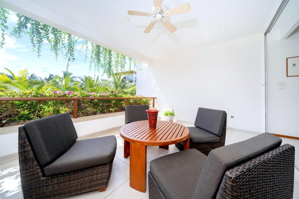 Patio, Day, Balcony/Terrace, Seating area, Garden view, Pool view