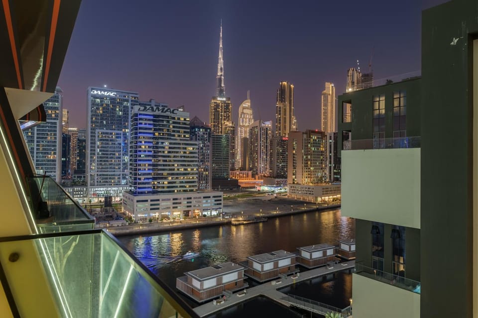 The Burj and Canal Views Apartment in Dubai