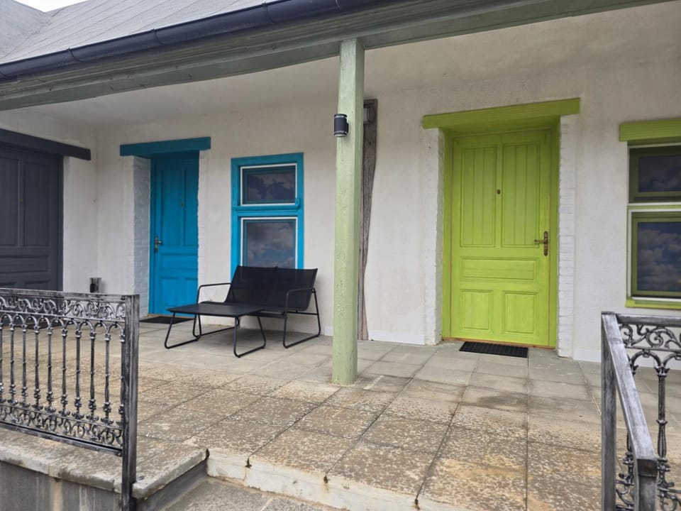 Property building, Patio