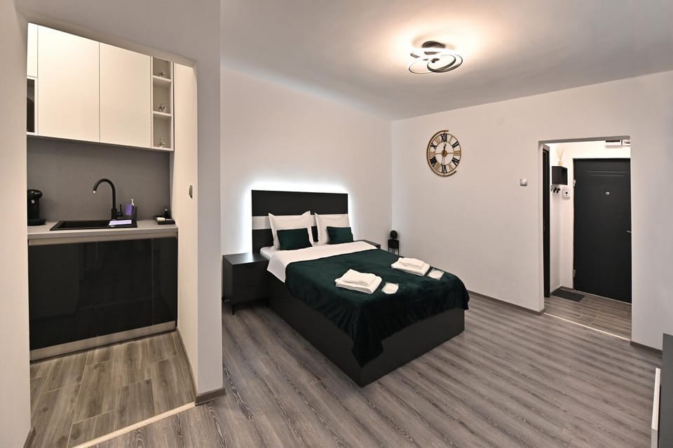 Kitchen or kitchenette, Bedroom