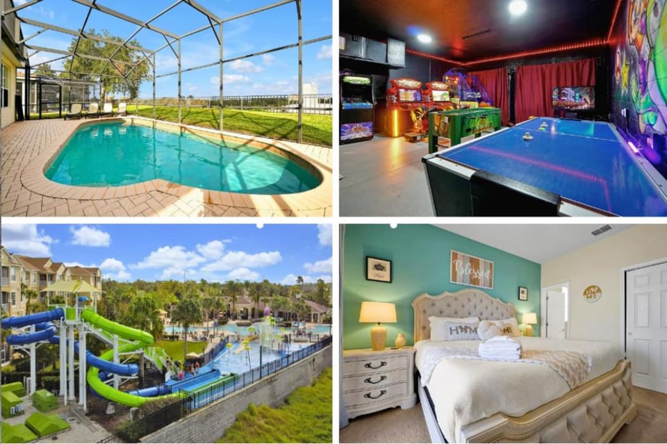 Personally Designed Home w/ Pool, Game Room near Disney House in Windsor Hills