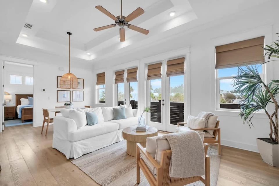 Pinteresting Escape by Stay on 30A- Pool, Bikes, Golf Cart House in South Walton County