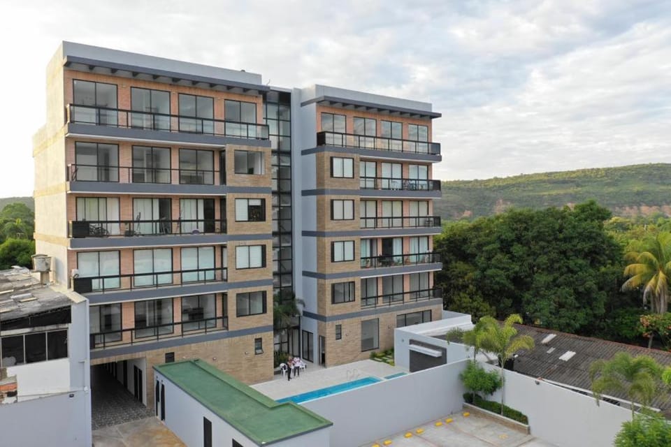 Property building, Natural landscape, Mountain view, Pool view