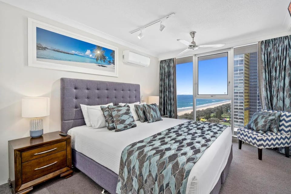 Bedroom, Sea view