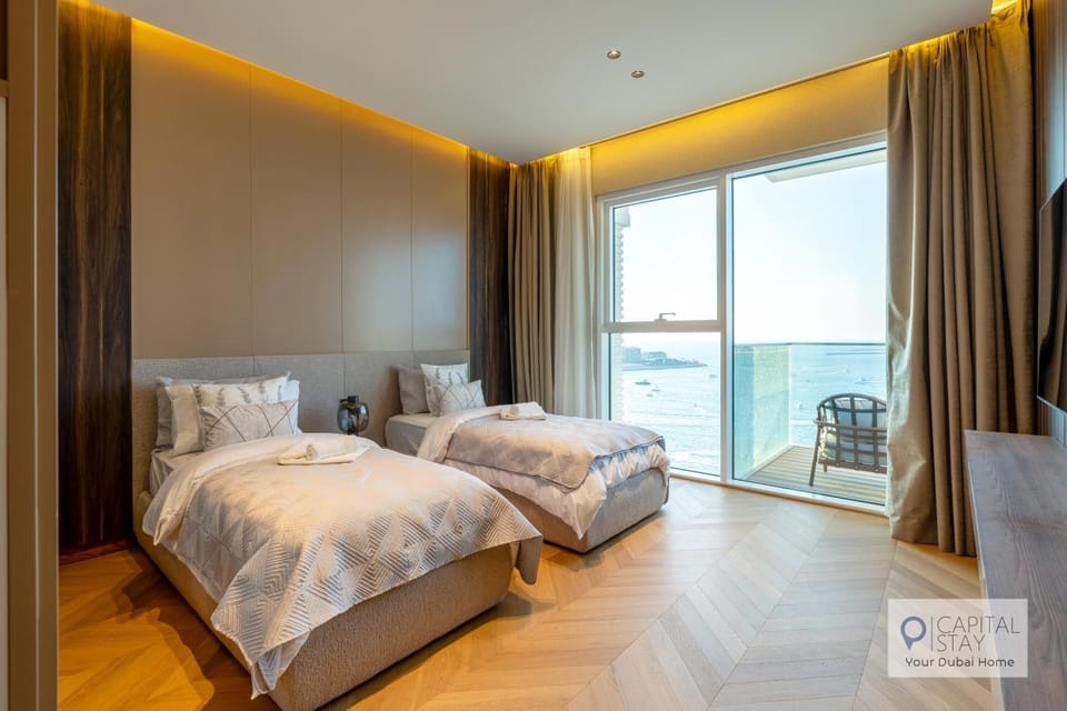 Bedroom, Sea view