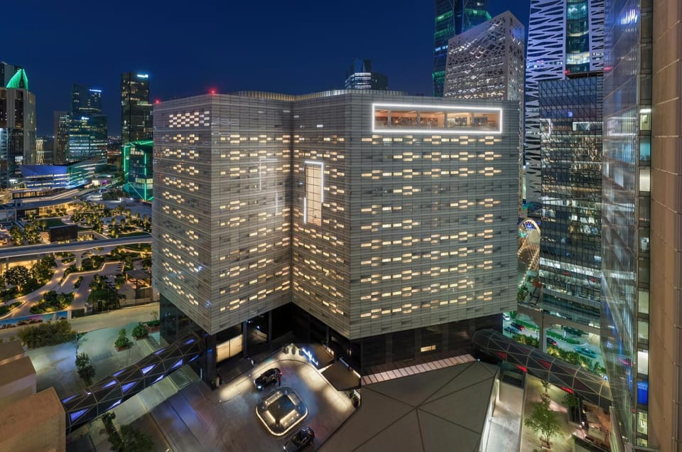 Property building, Night, City view