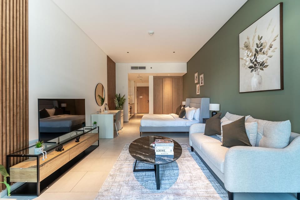 Bed, Living room